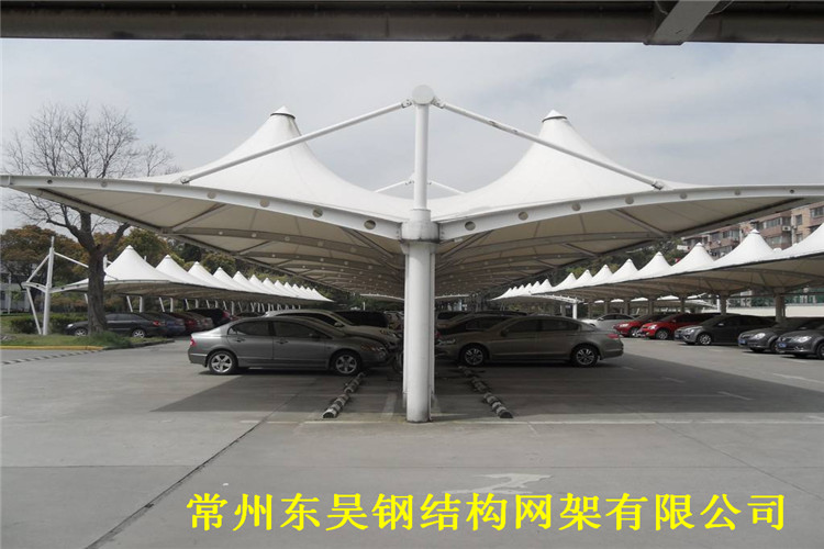 中型二手車市場(chǎng)膜結(jié)構(gòu)車棚